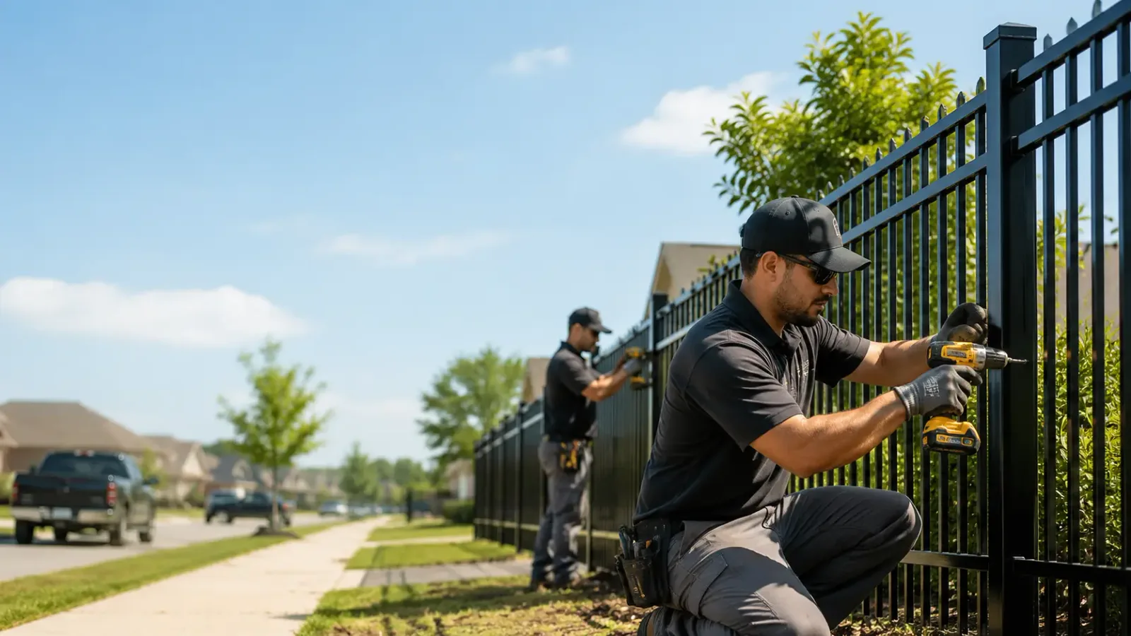 Metal Fence Installation in Winburne, PA